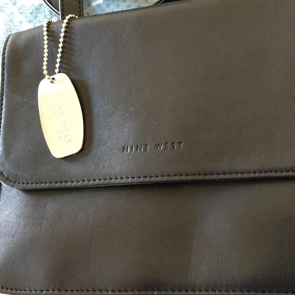 Nine West Leather Crossbody Travel Purse